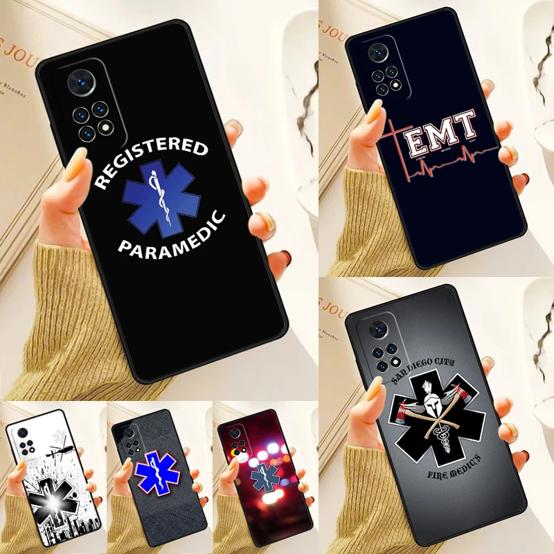 

EMT EMS Medical Case For Samsung Galaxy S24 Plus S23 S20 S21FE Lite S22 Ultra Note 20 S8 S9 S10 Phone Coque