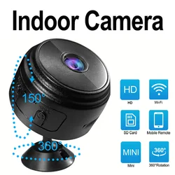 A9 WiFi Mini Camera Recorder Security Monitoring Wireless Video Mini Camera Recorder Voice Camera Smart Home For Infants And P