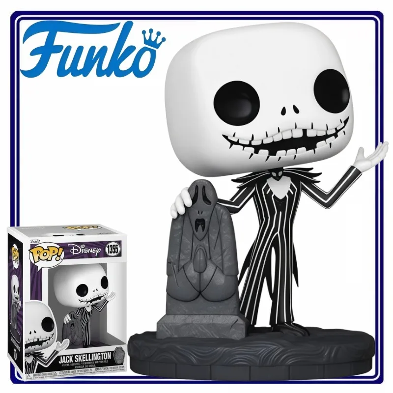 Figura de Vinilo Funko Pop Disney Jack Skellington, Artículo Coleccionable Oficial, Decoración para el Hogar y la Oficina, Regalo para Entusiastas de la Animación