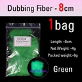 1 paquete Verde 8cm