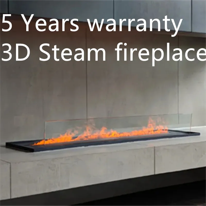 

5 Years Warranty Fog Steam Fire place Water Vapor Electric Fireplace 3d