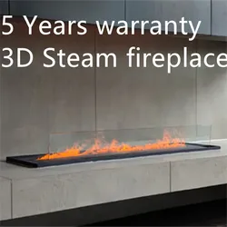 5 Years Warranty Fog Steam Fire place Water Vapor Electric Fireplace 3d