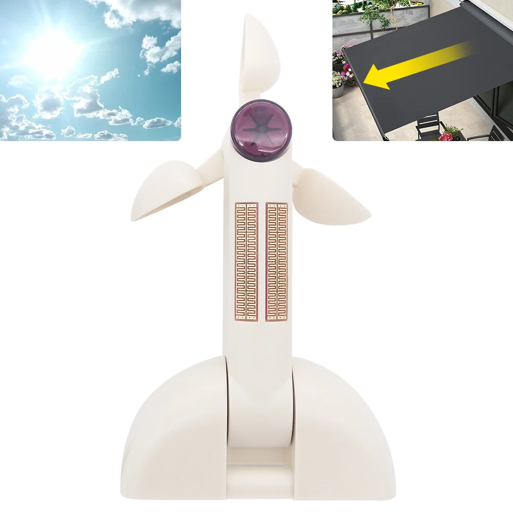 

Original A-OK RF Switch Wireless Wind Light Rain Sensor Universal Remote Control Automatic Opening Outdoor Awning Home Assistant