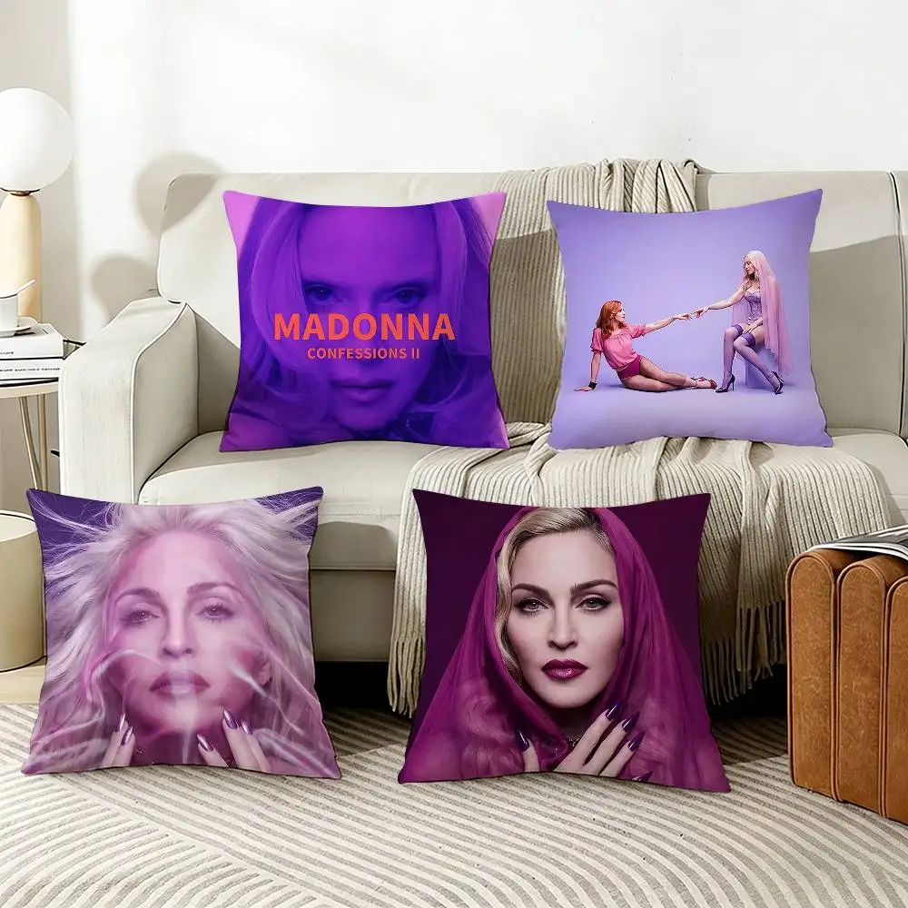M-Madonna C-Confessions I Feel So Free Pillow Cover Sofa Cushion Cover Home Room Decoration Children Gift
