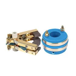 2 Channel Collector Ring Copper Carbon Brush Multi - Layer Copper Ring Slip ring For Pillowtype Packing Machine