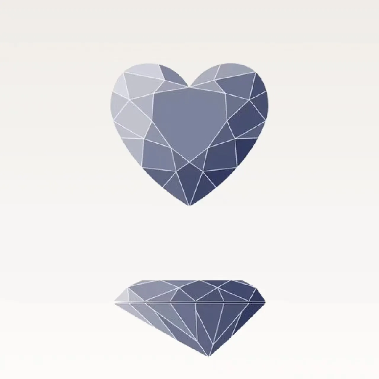 Heart shape laboratory grown diamond with IGI certificate 1ct 1.5ct 2ct D/E color VS-VVS clarity