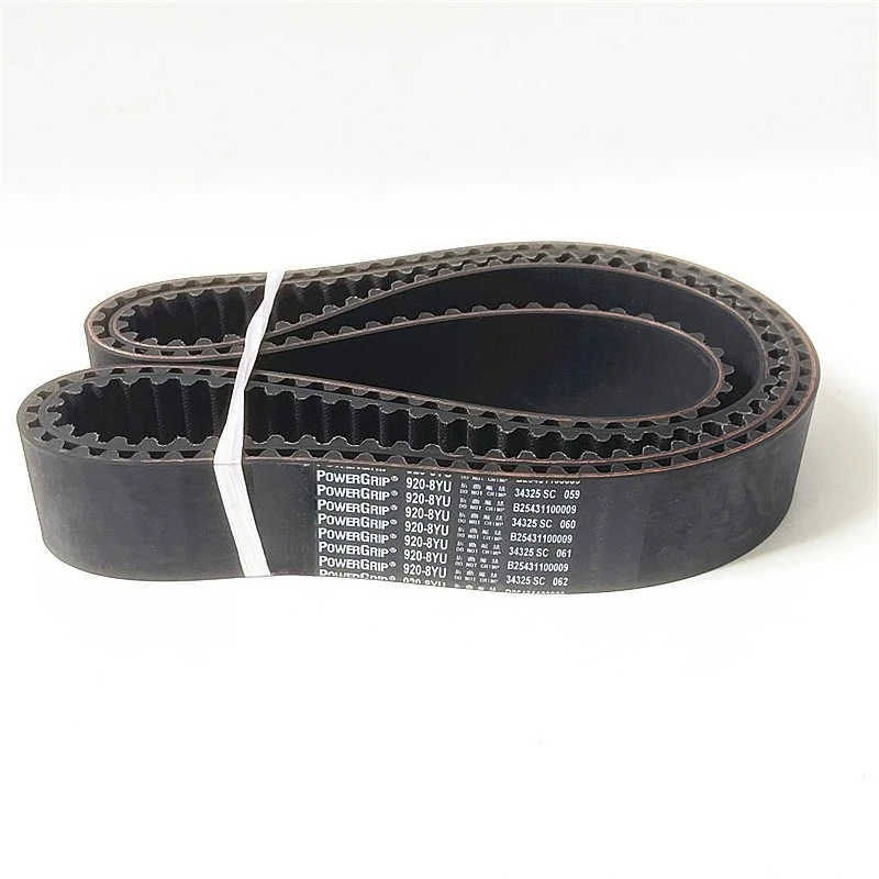 

PowerGrip 8YU Arc Tooth Timing Belt Width 60mm 312-8YU~896-8YU for Woodworking Machinery CNC Machine Tools Robots Spindle Drive