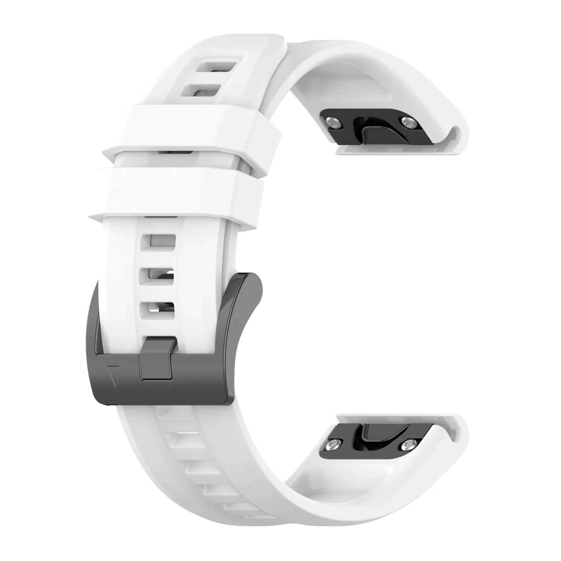 Quick-Fit-Silikonarmband in den Größen 26 mm, 22 mm und 20 mm für Garmin Tactix 8/Fenix 9 8 51 mm 47 mm 43 mm, Garmin Enduro3/Fenix 9 Pro/7S/E/7X. – Detail 11