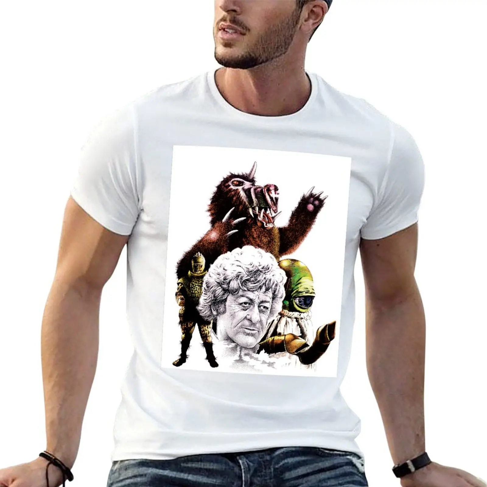 

The 3rd Doctor and the Curse of Peldon T-Shirt t shirt for man 100 percent cotton t shirts for man cotton T-Shirt