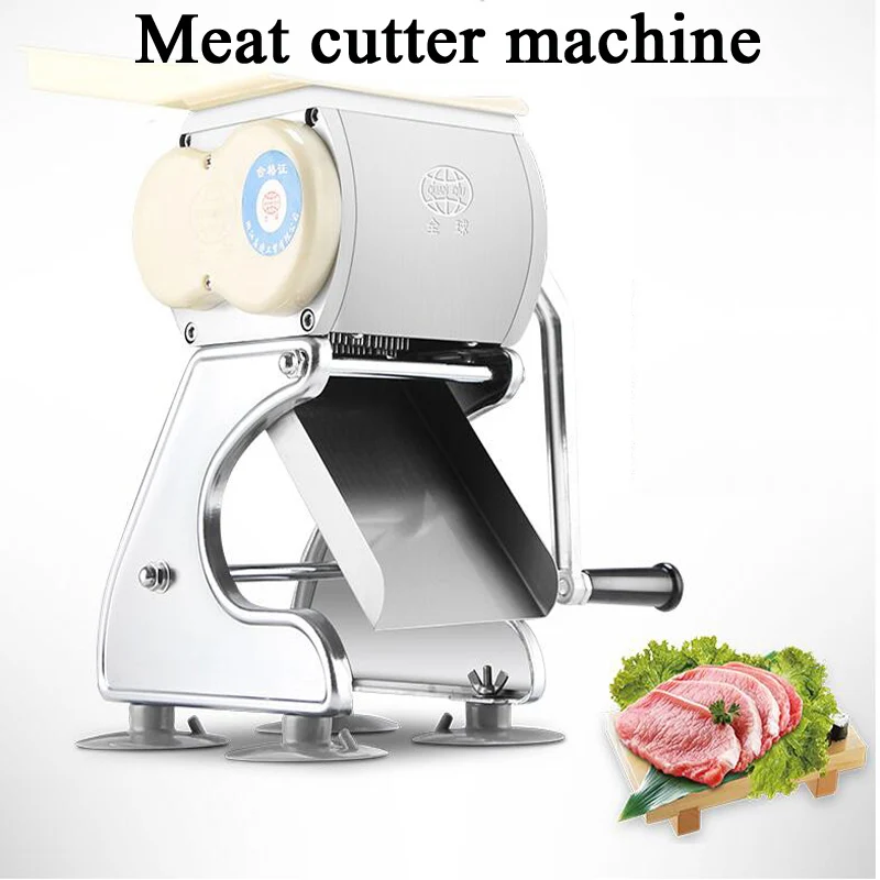 Household Manual Meat Slicer Frozen Cutting Machine Beef Mutton Rolls Cutter Vege Cutter Mini Table Slicer Kitchen Tools