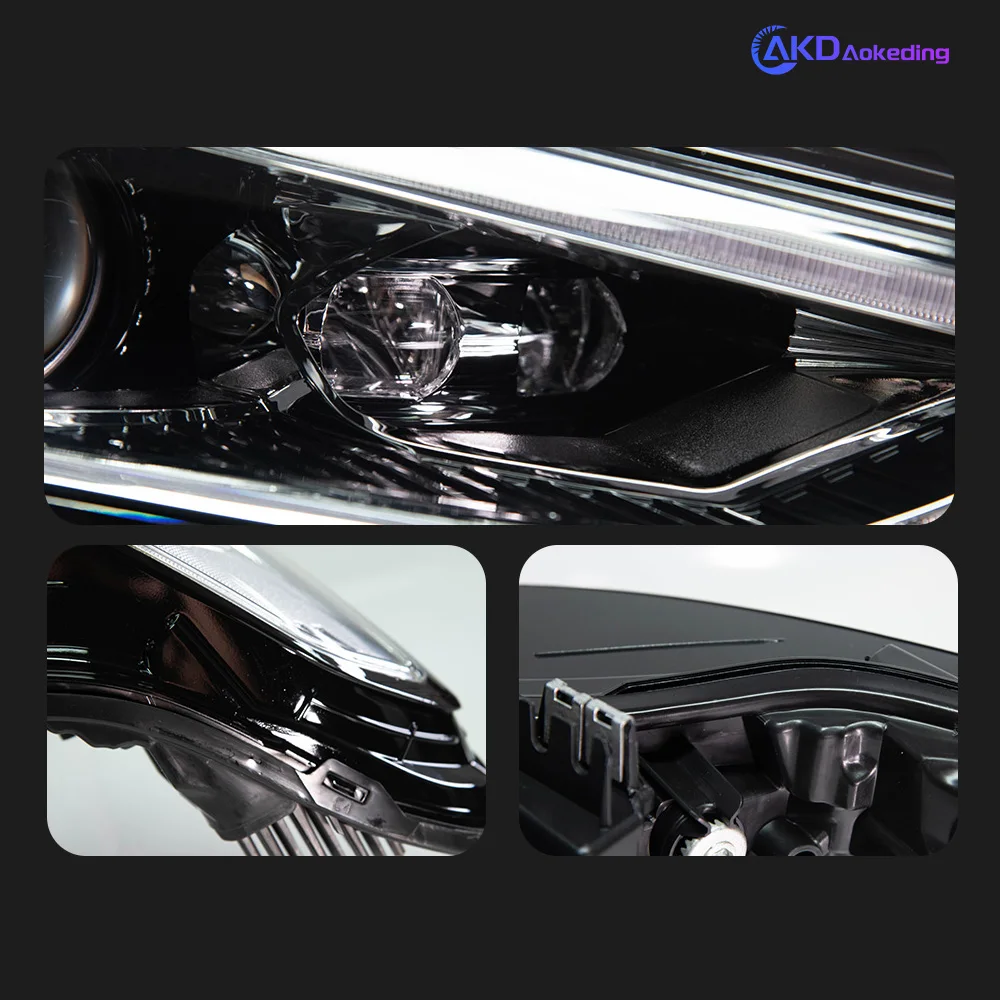 Car Styling Head Lamp for Ford Fusion LED Headlight Projector Lens 2017-2021 Mondeo Headlights Drl Automotive Accessories