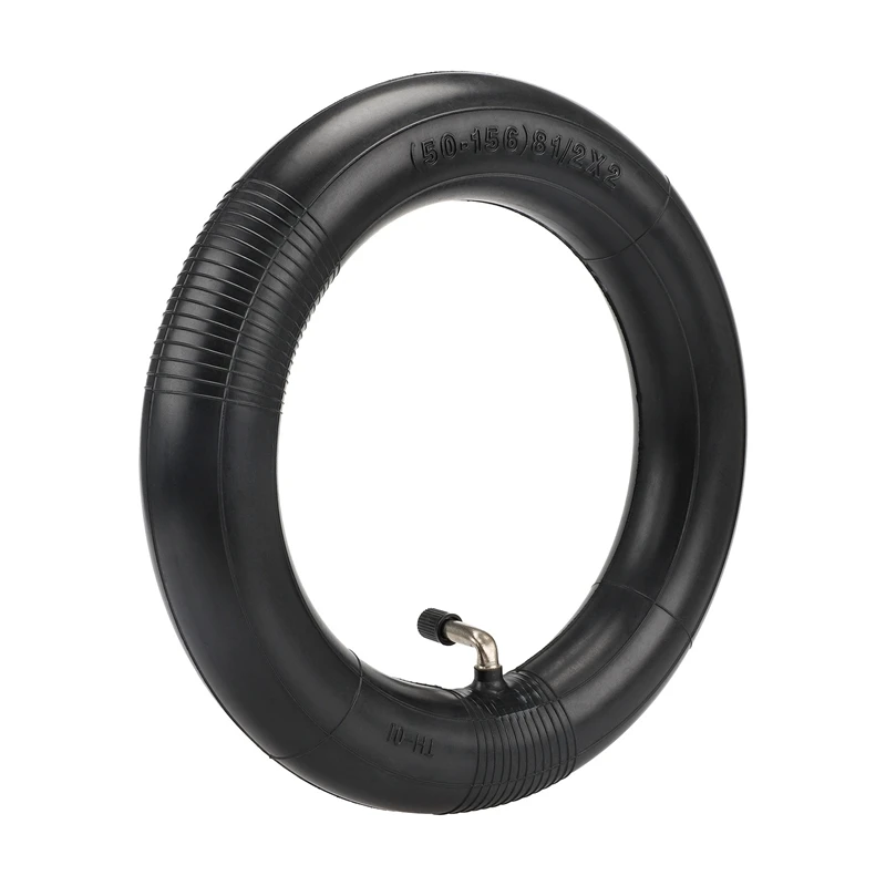 1 Piece 8.5-Inch Outward Facing Thickened Inner Tube 8 1/2X2 (50-156) Butyl Rubber Thickened Inner Tube Black