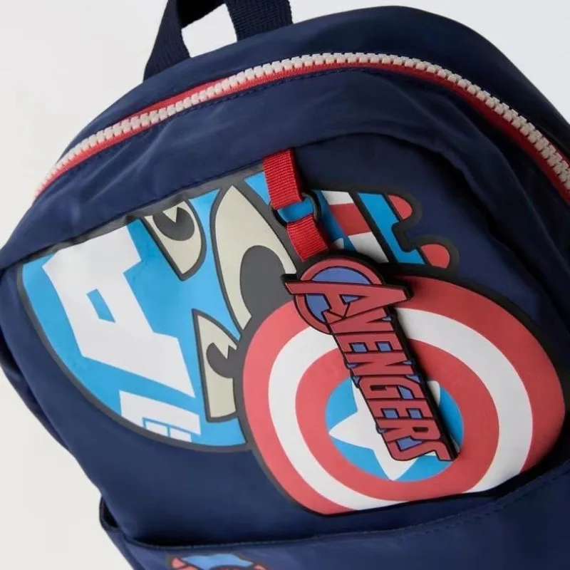 Backpack Superhero Student Backpack Cartoon Lightweight Kindergarten Backpack 3-10 Years Old Children Travel Bag Gift