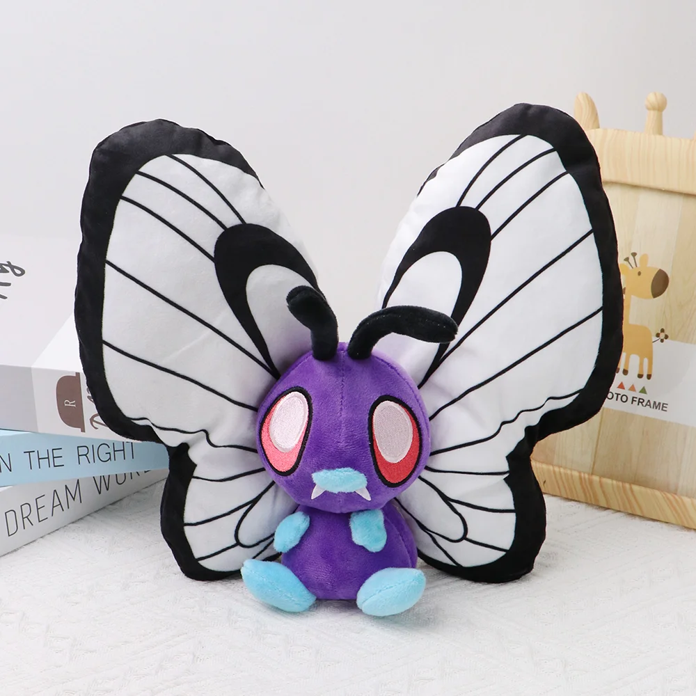 Butterfree Caterpie Scolipede Weedle Plush Doll Scizor Beedrill Cute Cartoon Insect Soft Stuffed Toys Birthday Gift For Kids