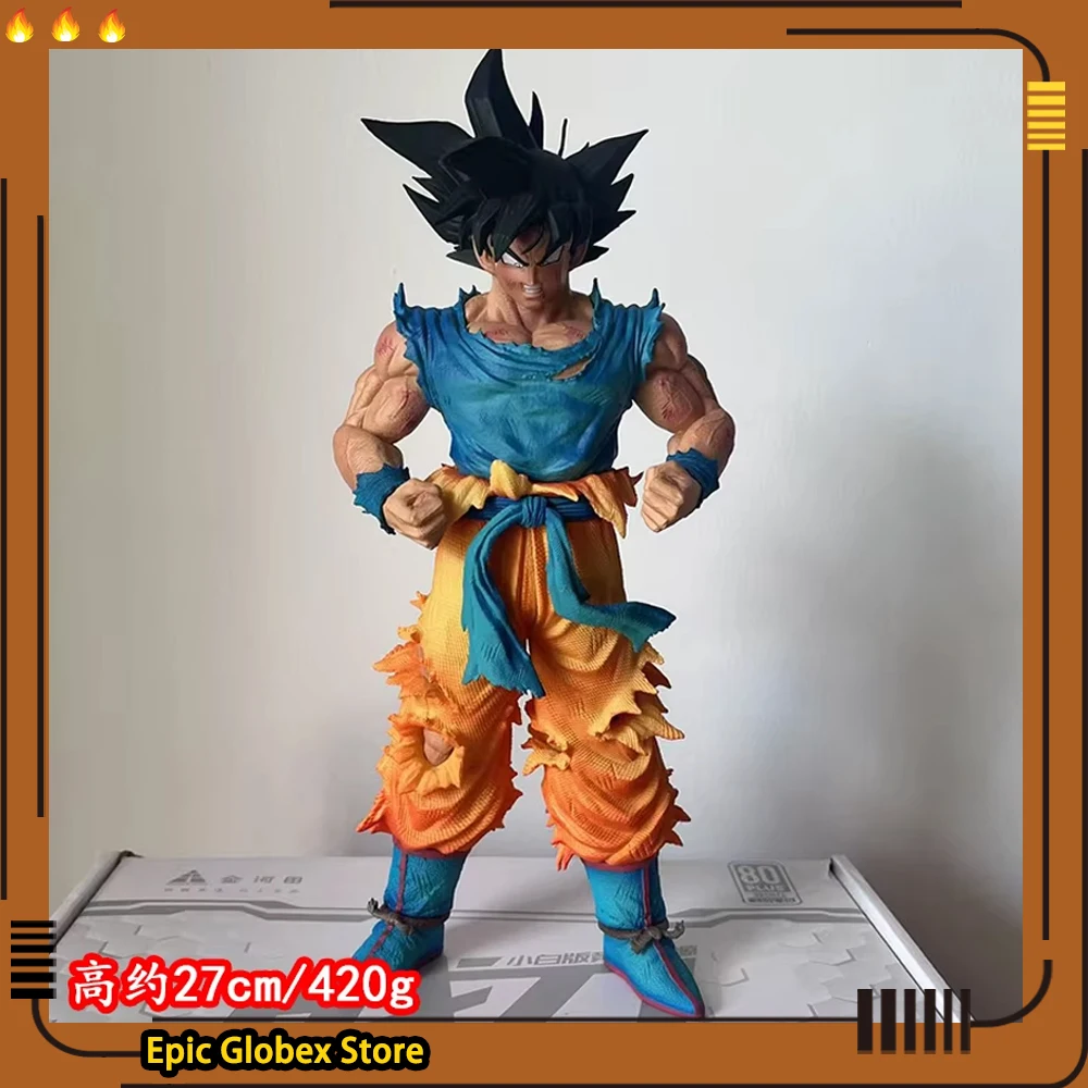 In Stock Dragon Ball Animation Toys Explosion First Super Son Goku Gk Figure Model Collection Anime Model Boy'S Birthday Gift