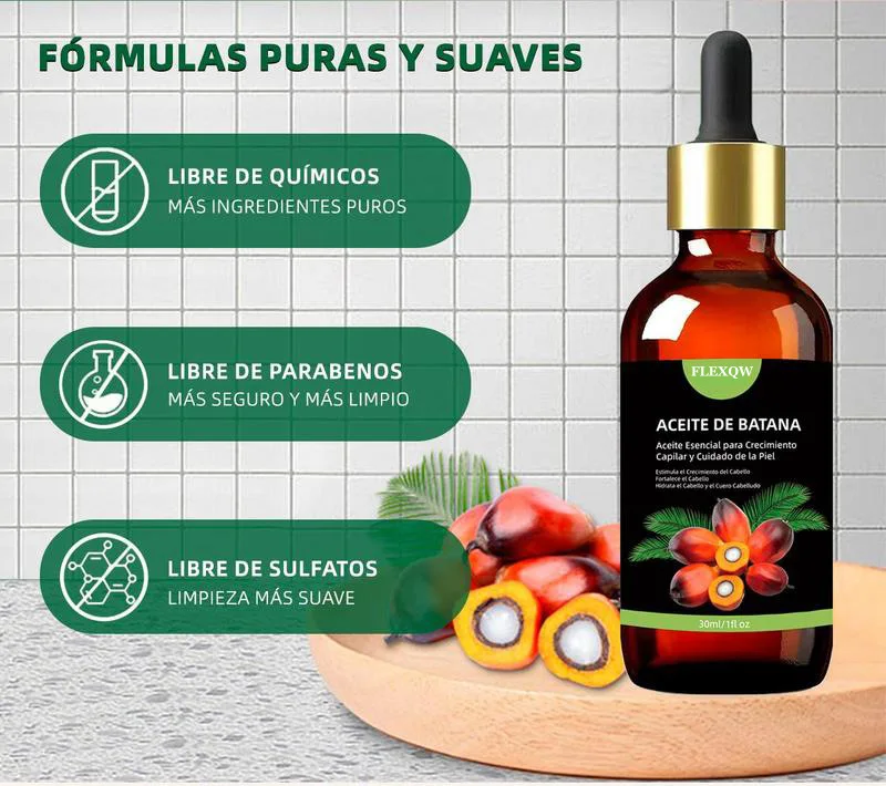 

Batana Oil Hair - Разглаживающее и смягчающее эфирное масло Легкое масло для волос: