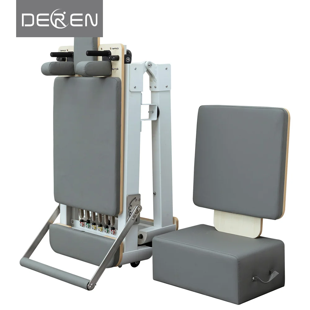 Pilates Reformer Foldable Aluminum Alloy Bed Personalized Customization Adjustable Portable and Durable Pilates Core Bed