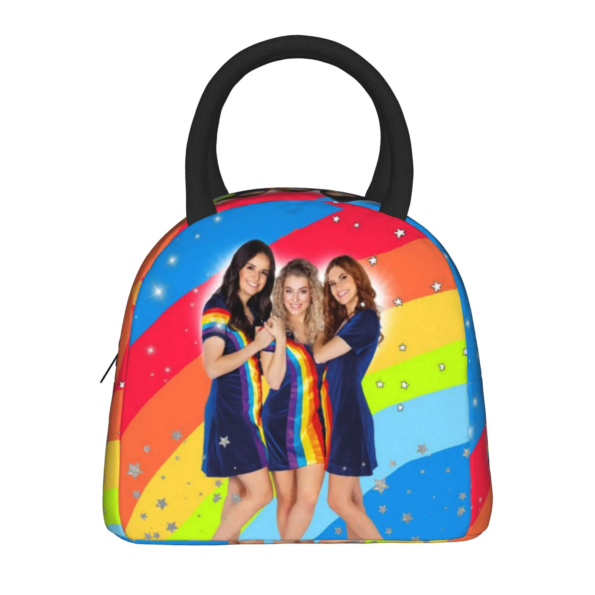 K3 Studio100 Girl Group Insulated Lunch Bags for Men Women  Storage Food Box Portable Thermal Cooler Bento Box For Travel