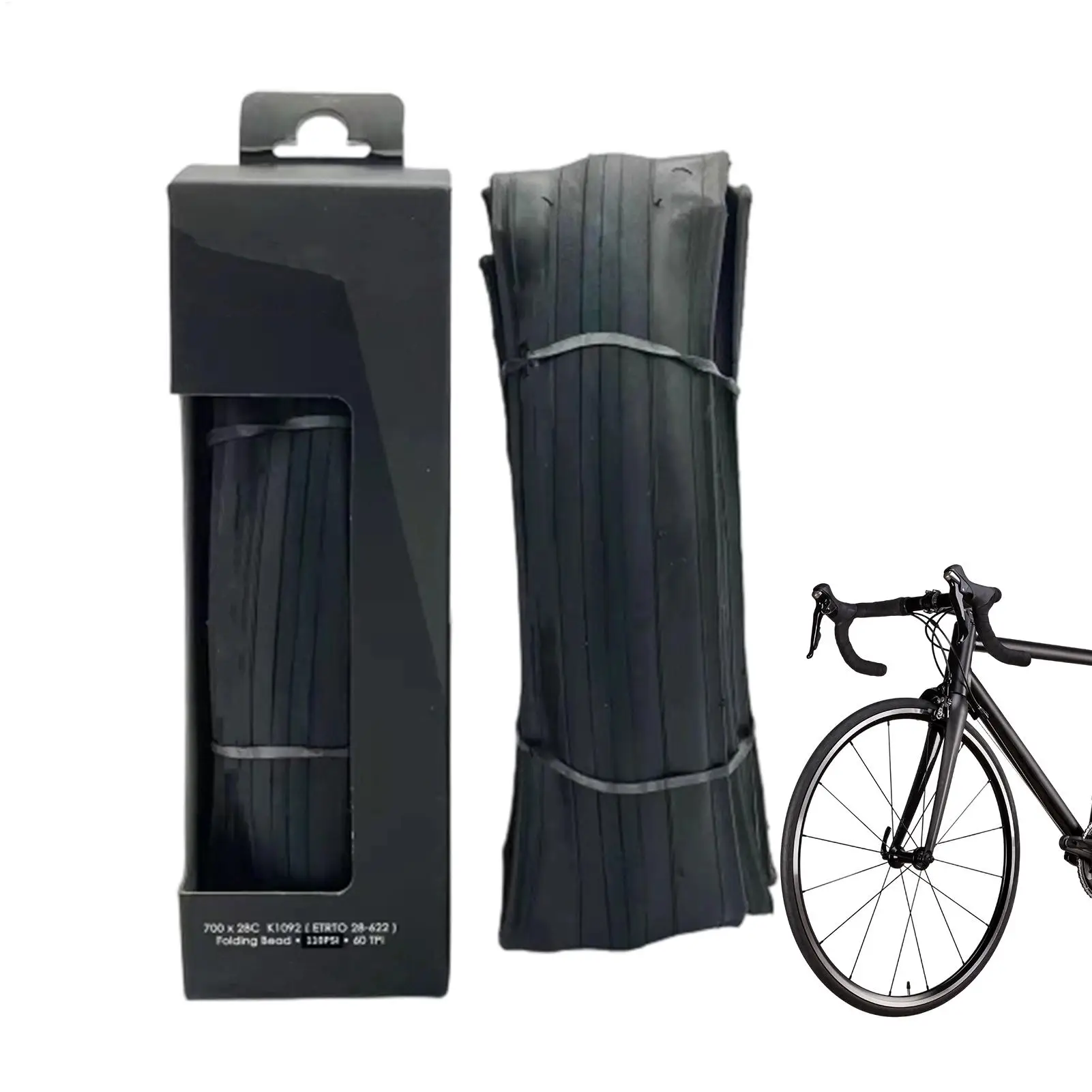 

Mountain Bike Tires Bike Tire 700 X 28c Puncture Protection Folding Tyre For Cycling Sports City Fixed Gear Teens Men Women