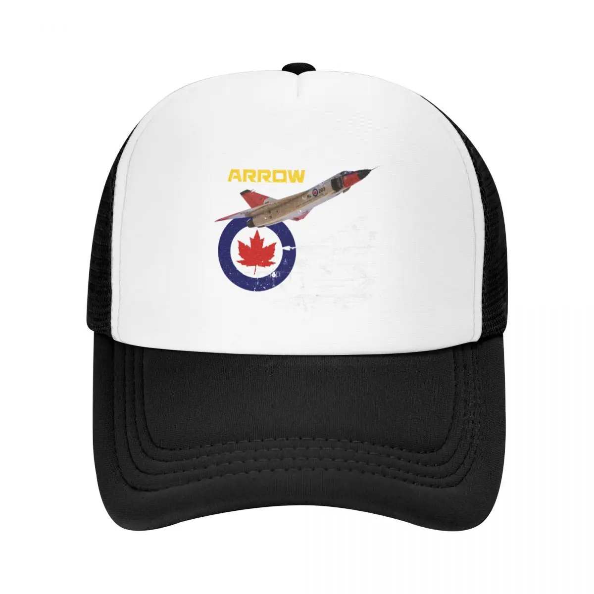 

Canadian Avro CF-105 Arrow Baseball Cap Golf Cap Luxury Man Hat golf hat genuine Men Caps Women's