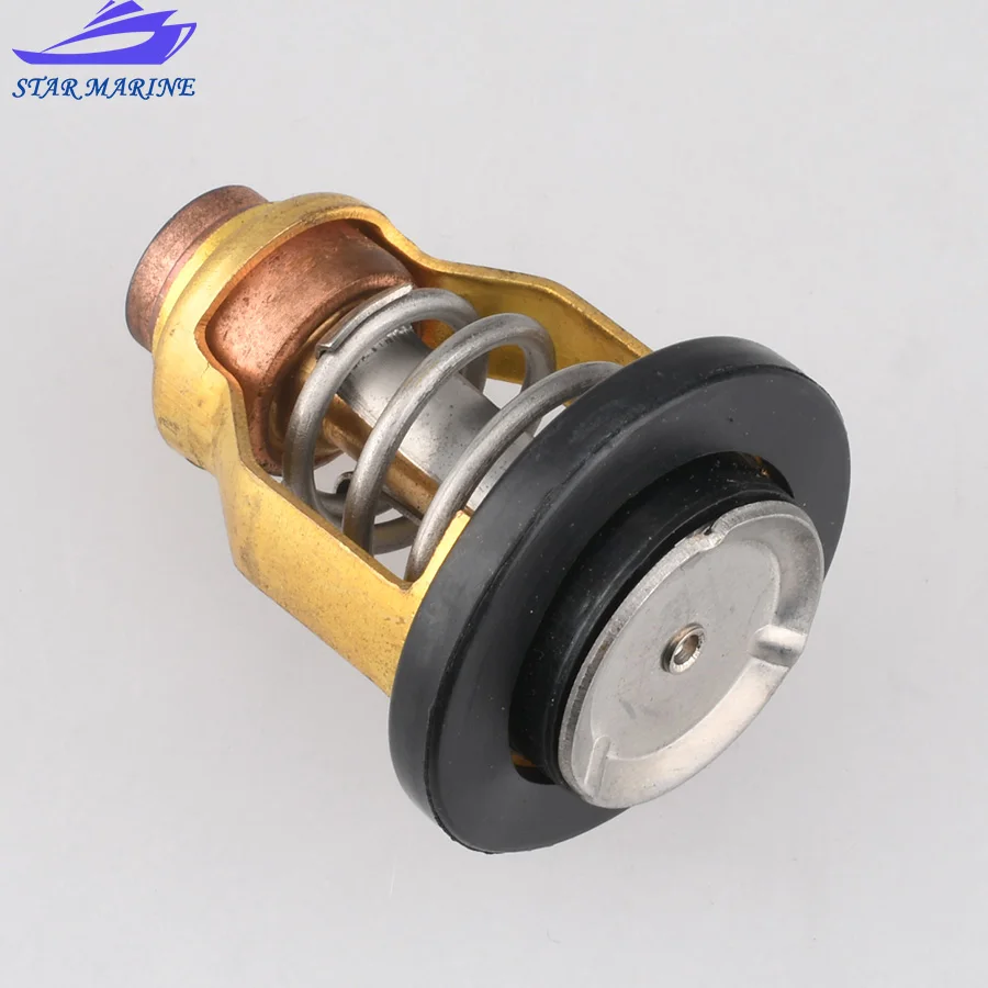 17670-90J00 Thermostat 60C 140F For JOHNSON SUZUKI Outboard Motor 70HP-300 HP 4 Stroke MERCURY 855676 855676033 8556761