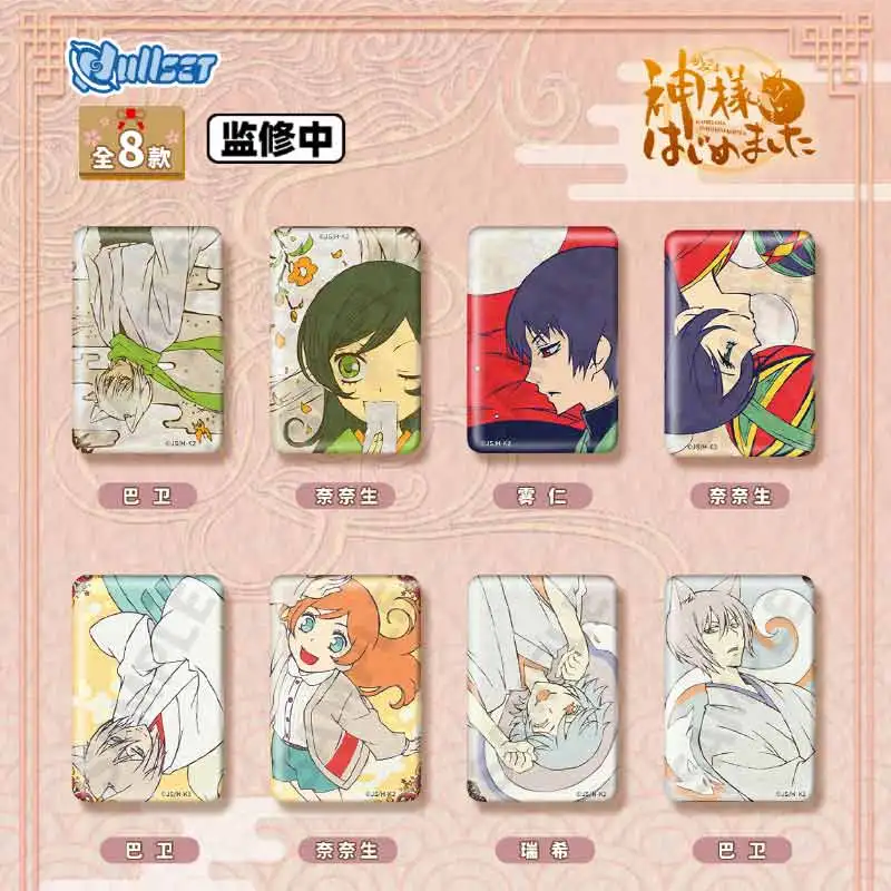 

Товары, оригинальный Nullset, официальный Valley Yuanqi Girl Fate Bond God, набор значков серии Naoshin Tomoe Reese, аниме, периферийный значок, подарок