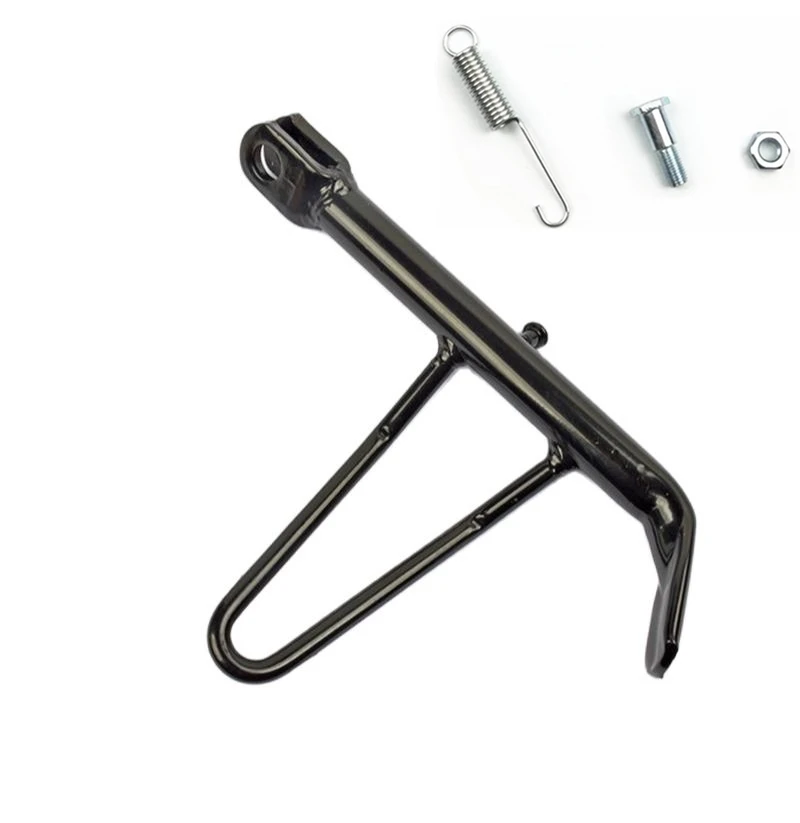 Motorcycle Bicycle Kickstand Side Feet Parking Rack Support Foot Frame For Haojue Suzuki AN 125 AN125 HJ125T-7 Neptune 125 HS125