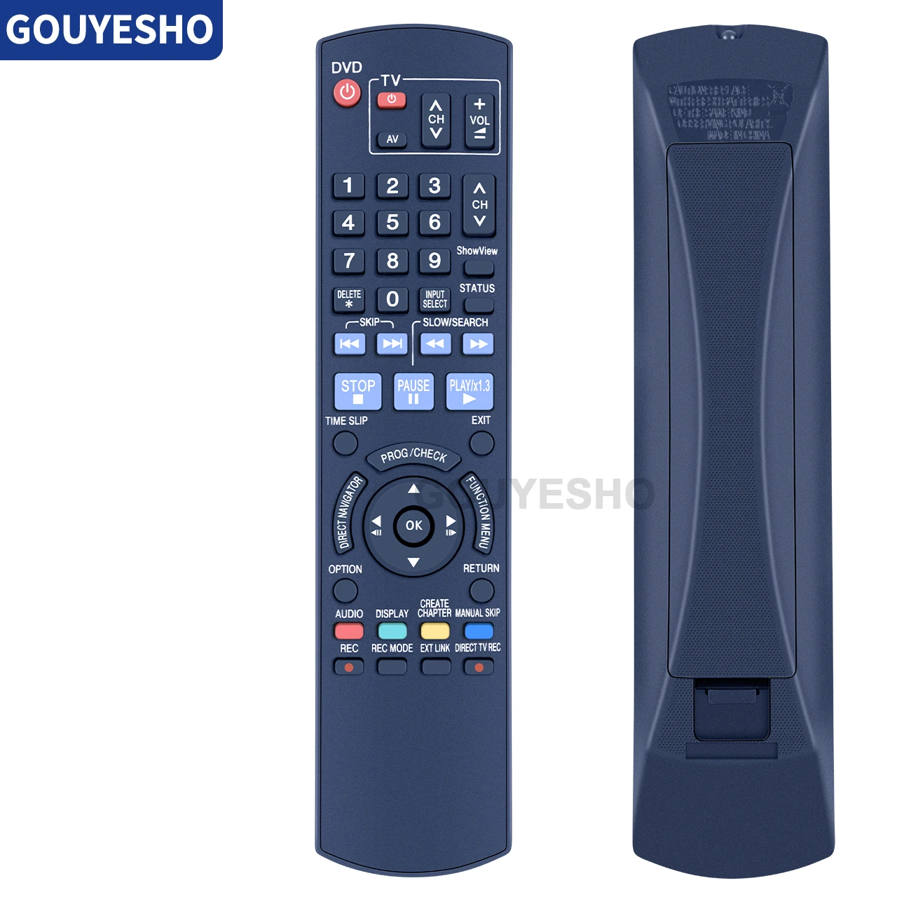 

Новинка для Panasonic N2QAYB000236 DVD-рекордер ShowView с дистанционным управлением фото/фото