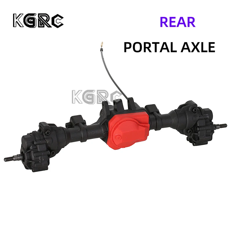 Assi del portale RC in metallo 1/10 Asse anteriore e posteriore con differenziale T-lock per parti di aggiornamenti per auto RC dell\'asse Traxxas