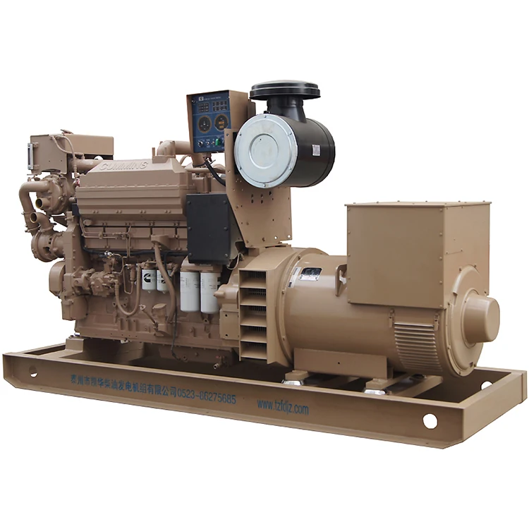 ROYAL Brand  100kw 125kva 250kw 500kw wechai marine Generator Model CCFJ100 137HP