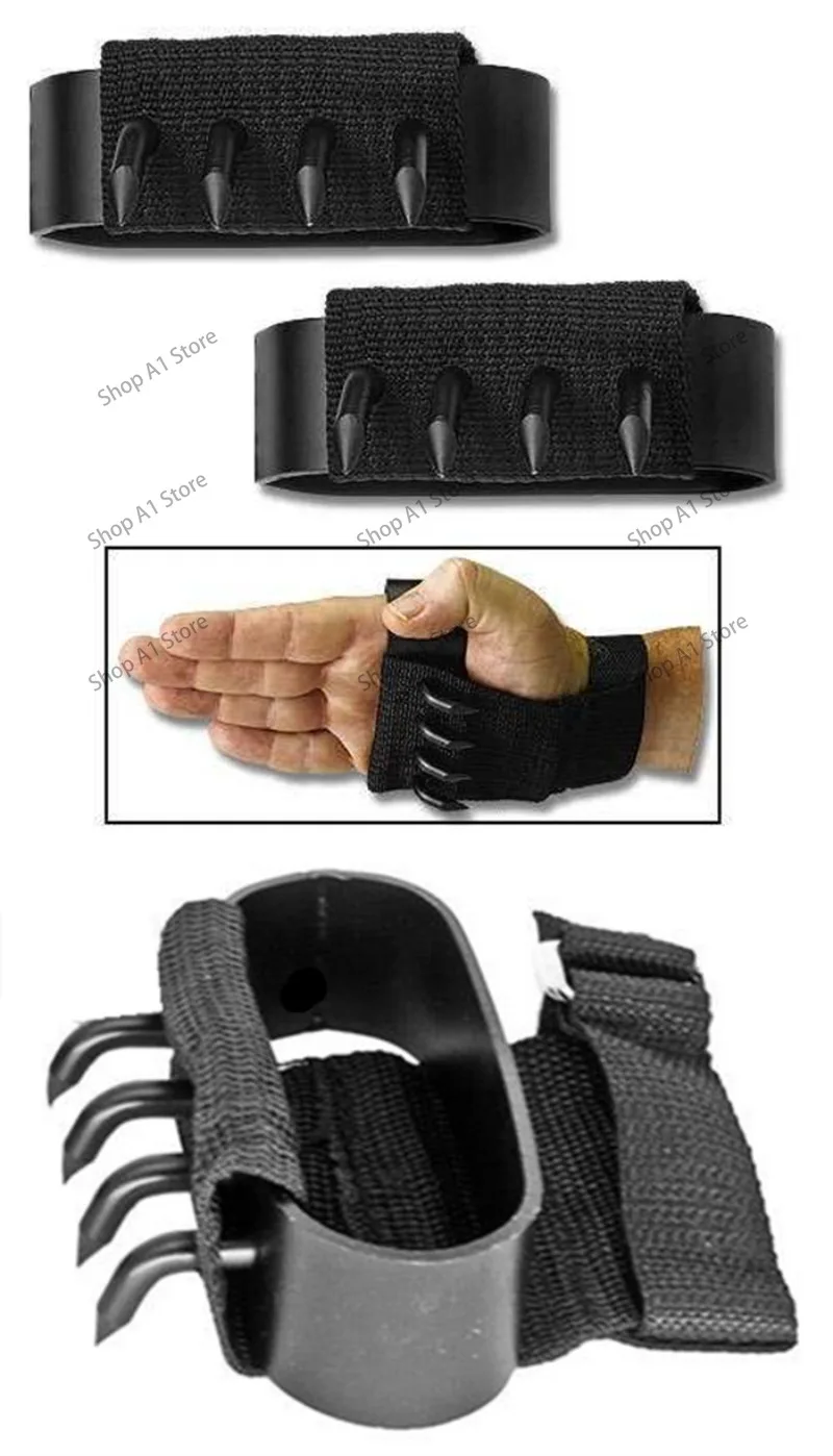 One pair martial arts Wrist Support climbing tools Tactical gloves Hidden Slip paw Claw 2pcs B2-005