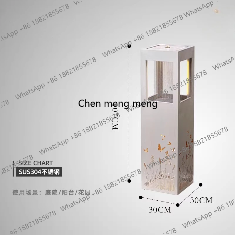 Outdoor courtyard flowing water ornament circulating water balcony decoration, villa landscaping small fountain 6