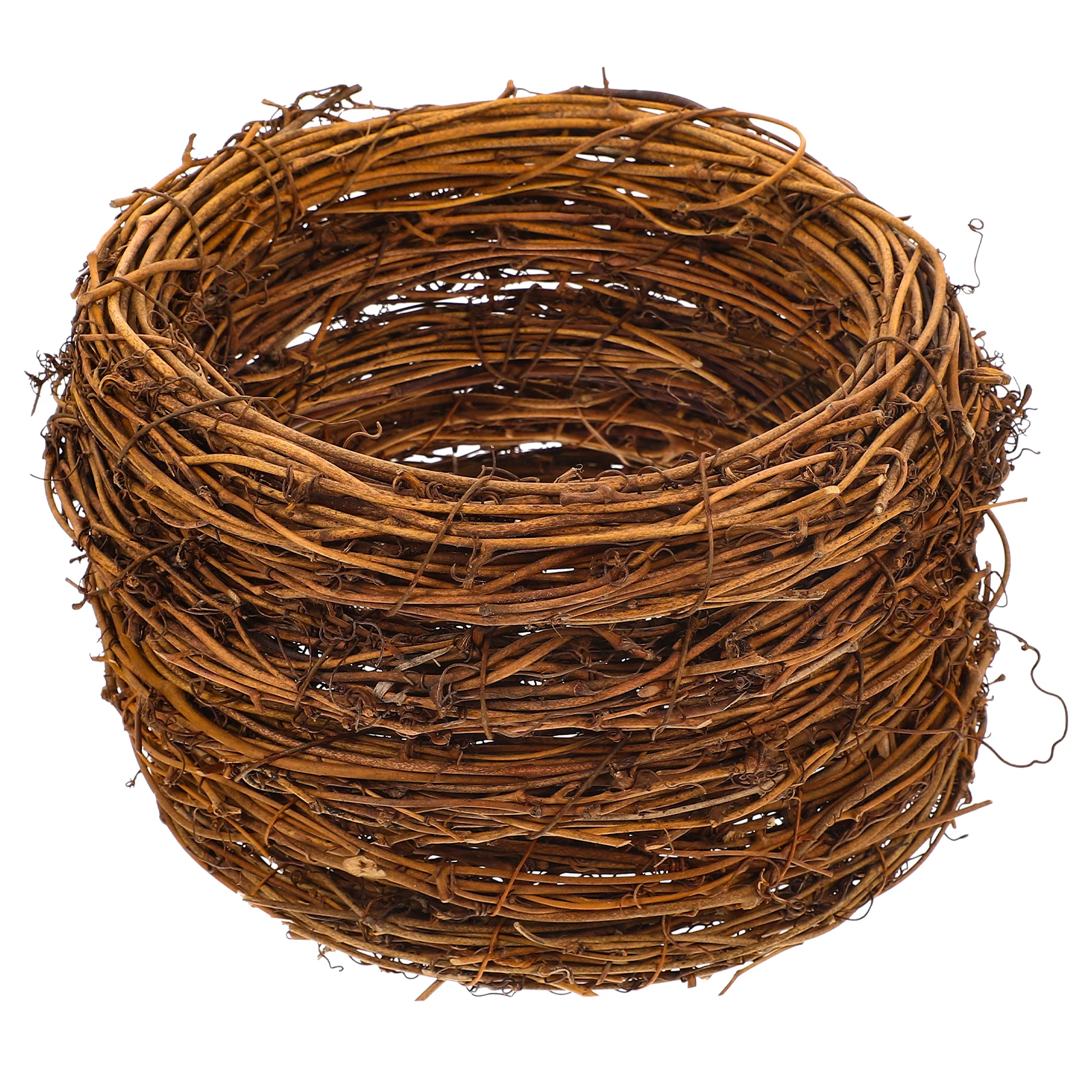 

5pcs Rattan Garland Frame Vine Hoops Door Decor Dreamcatcher Rings 20cm Holiday Diy Dreamcatcher Frame Craft Supplies