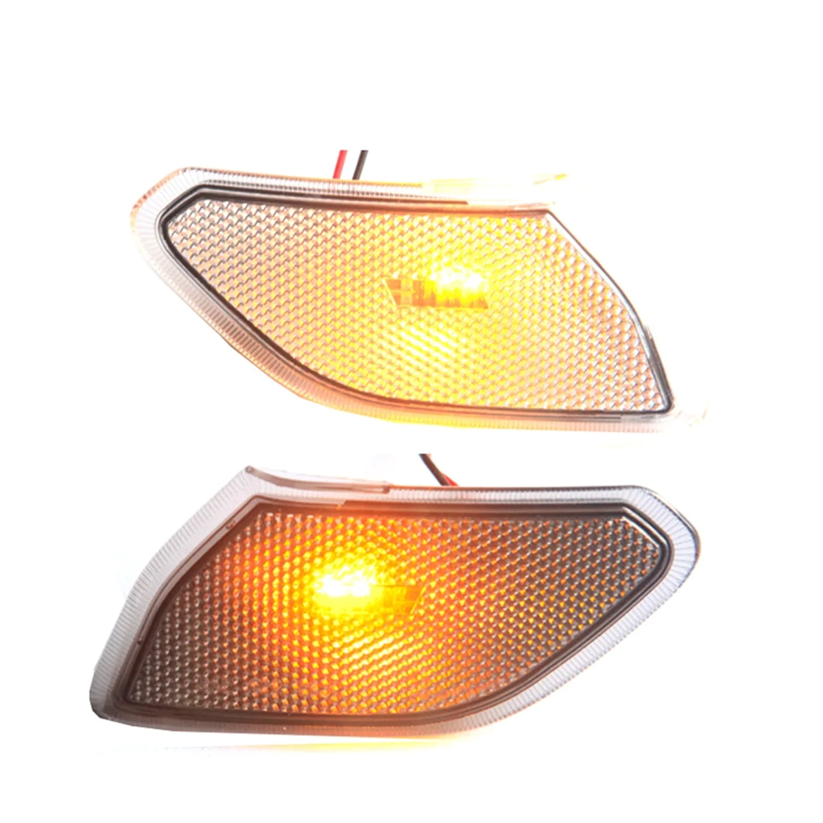 

Дымчатый черный светодиодный передний боковой маркер, фонарь поворота, круглая боковая лампа для Jeep Wrangler JL