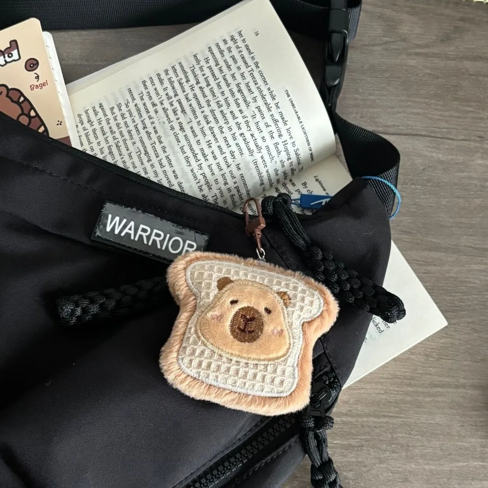 Lindo muñeco de peluche colgante comida suave delfín mochila llavero llavero de dibujos animados colgante muñeca decoración colgante