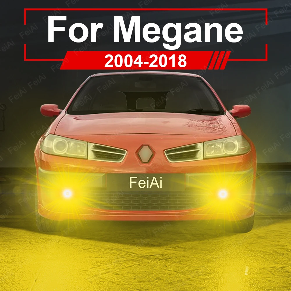 

Для Renault Megane 2 3 4 CC светодиодная передняя противотуманная фара 2007 2008 2009 2010 2011 2012 2013 2014 2015 2004-2018 аксессуары Megane