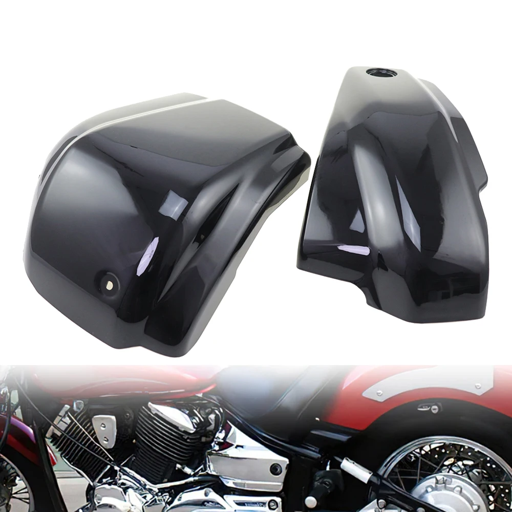 

Боковая крышка аккумуляторного отсека для мотоцикла Yamaha Dragstar V-Star XVS1100 Classic Custom 99-11 1999 2000 2001 2002 03 04 05 06 07