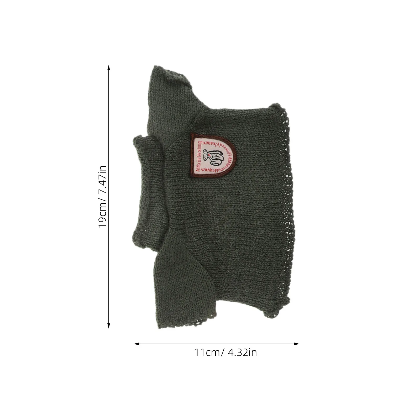 Pull ours tricoté, 5 pièces, tenues pour 30Cm, accessoires faits à la main, vêtements d'animaux en peluche doux, bricolage, cadeau de jeu, vêtements ours