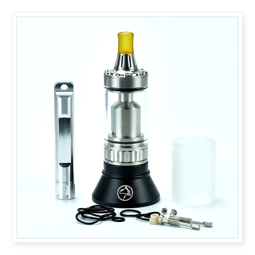Wolfcoo Vape Spica Pro MTL RTA Atomizer - 22mm Single Coil Rebuildable Tank with 3ml Capacity