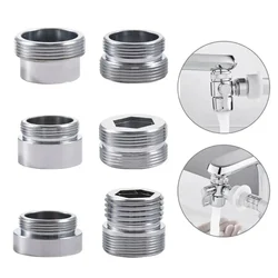 Adattatore filtro acqua da 18/20/22/24mm a 22mm rubinetto da cucina rubinetto di risparmio connettore aeratore accessori da bagno in metallo con rondella