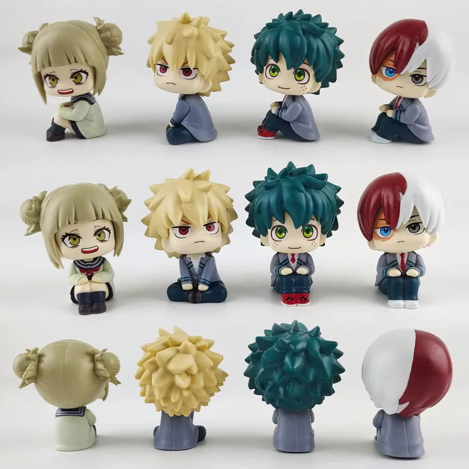10 سنتيمتر Boku no Hero Academia أنيمي الشكل Midoriya Izuku عمل الشكل Bakugo Katsuki/Todoroki Shoto تمثال PVC جمع اللعب