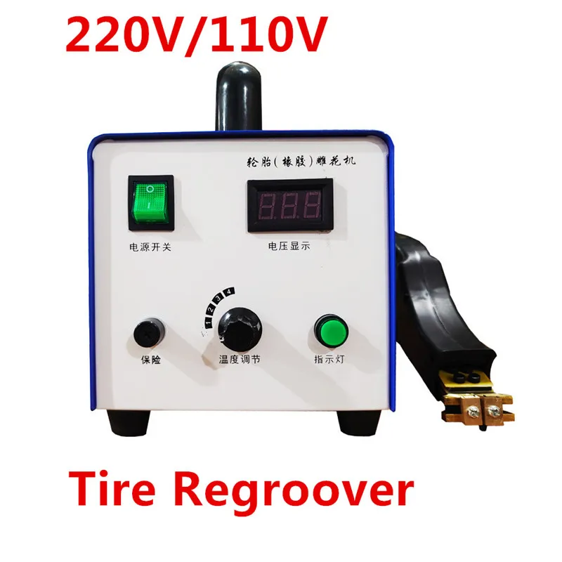 

Digital Tire Regroover Tire Rubber Engraving Machine Grooving Electric Rubber Cutting Machine Free 5 blades