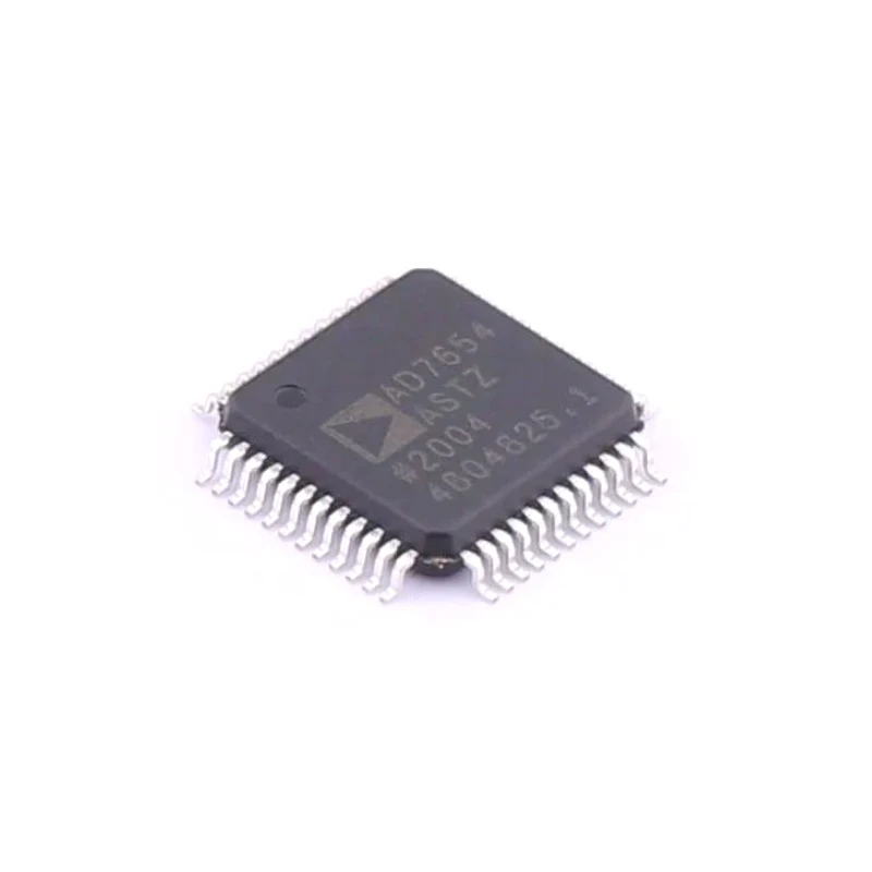 5Pcs/Lot New Original   AD7654ASTZ  AD7654 16 Bit Analog to Digital Converter 2, 4 Input 1 SAR 48-LQFP (7x7)