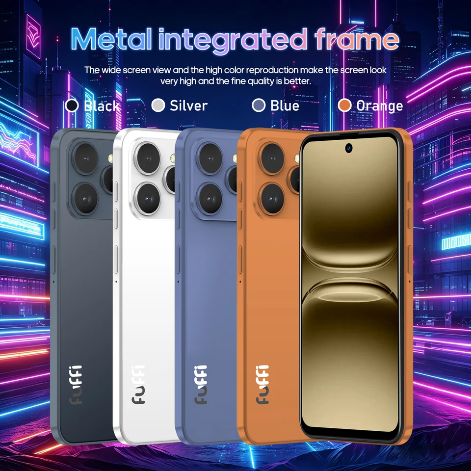 FUFFI M17 Pro Smartphone Android 8G RAM 512GB ROM 6.56 Inch