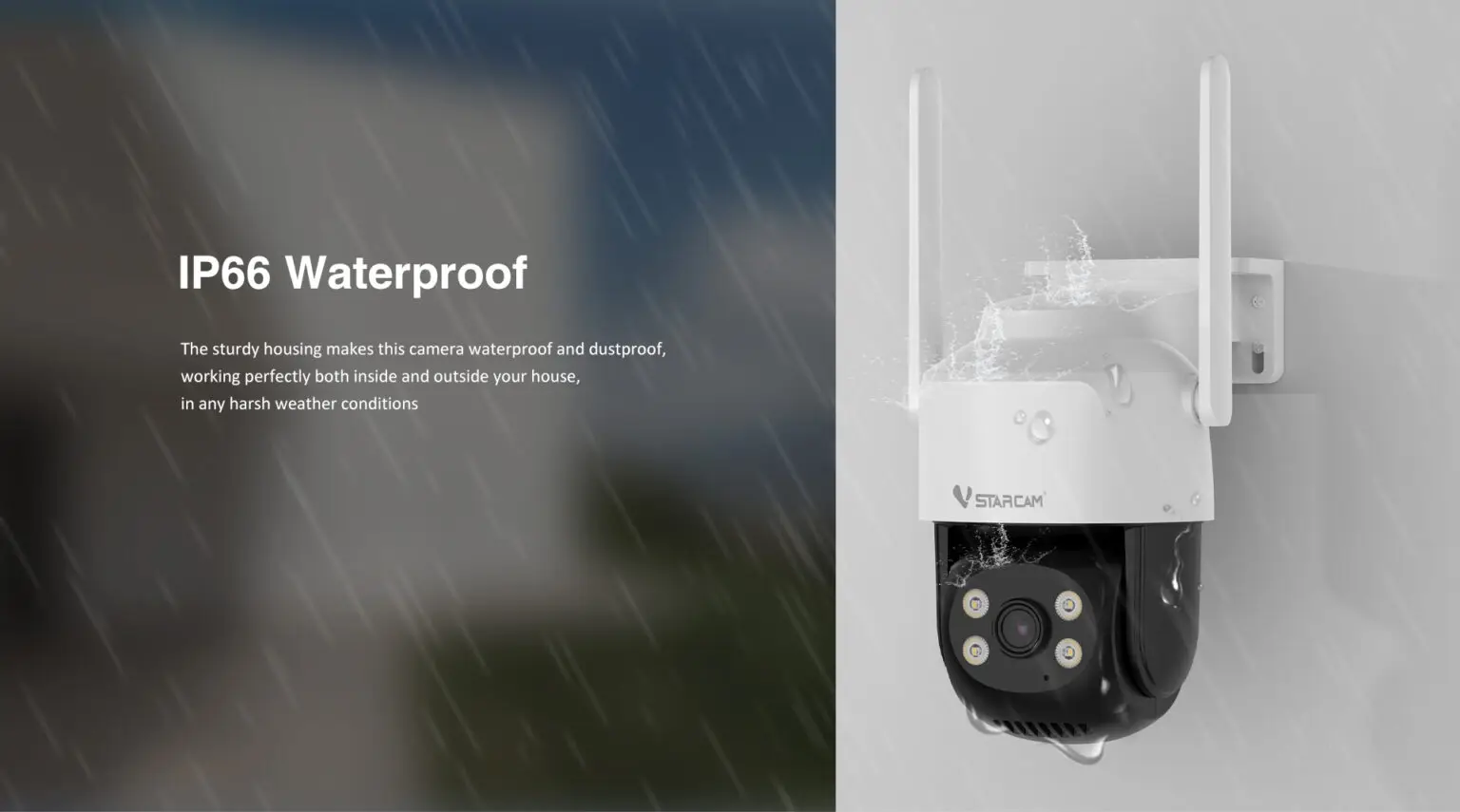 Vstarcam C662 2MP 1080P O-Kam APP كامل اللون اللاسلكية PTZ IP كاميرا بشكل قبة AI كشف الإنسان أمن الوطن شاشة CCTV #6