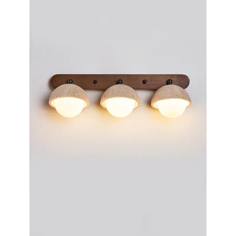 

Mirror headlight, toilet, mirror cabinet, retro, bathroom cabinet, makeup mirror lamp