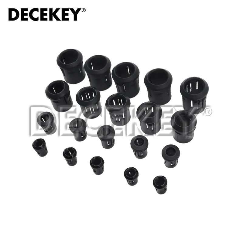 10pcs Black Plastic Lamp Bases 3mm 5mm 8mm 10mm LED Diodes Holder Black Clip Bezel Socket Mount DIY Light Emitting Diode