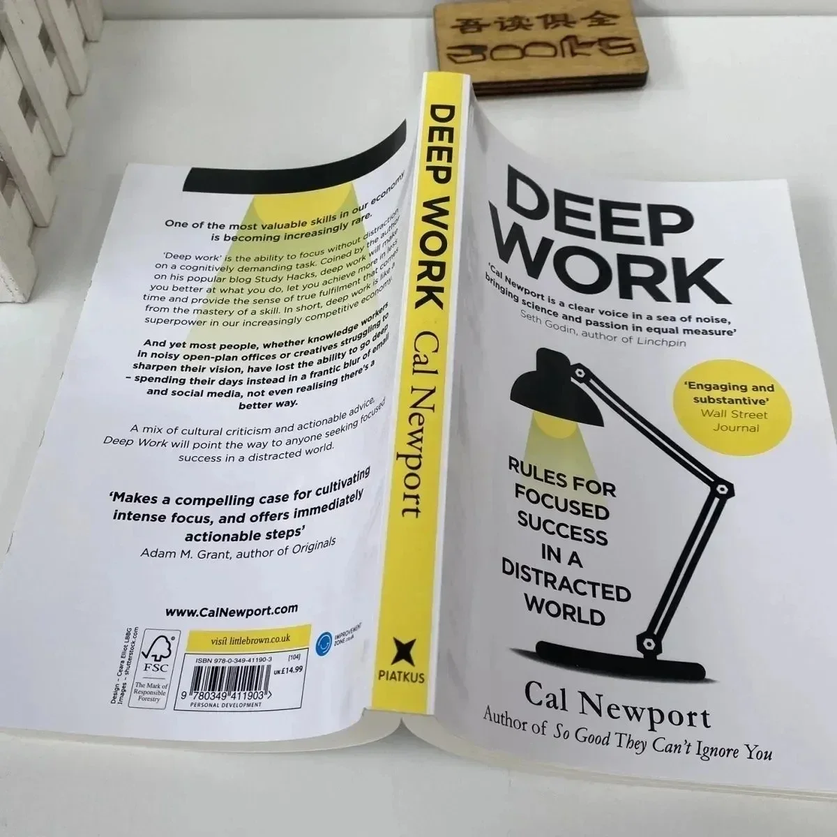 Deep Work : Rules for Focused Success in A Distracted World By Cal Newport Self Help Book English Books Libros