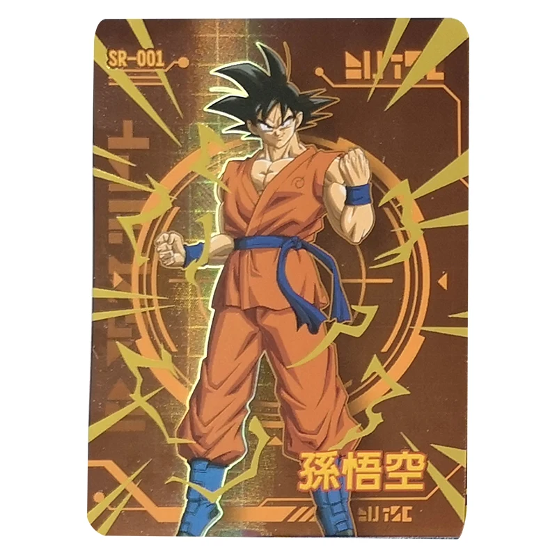 Dragon Ball SR RC card Son Goku Bejita Yonsei Frieza Beerus north Kaio Piccolo boy Toy collection Birthday Christmas gift