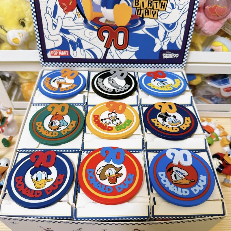 New Original Disney Donald Duck 90th Anniversary Series Handmade Cute Desktop Decoration Birthday Gift For Friends Toy